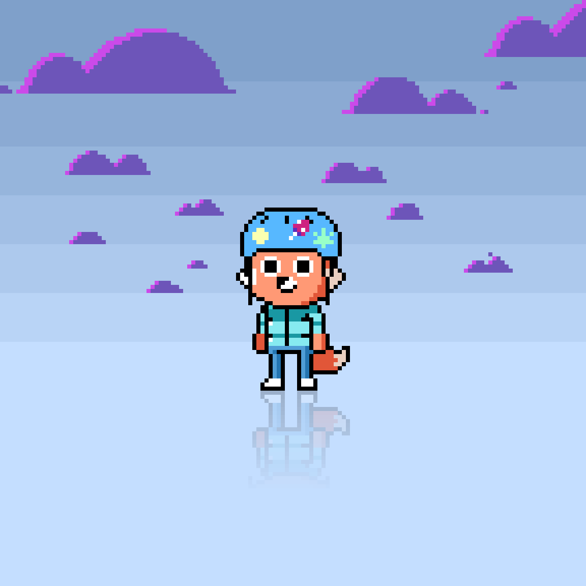 FoxFam #1217 - Pixel