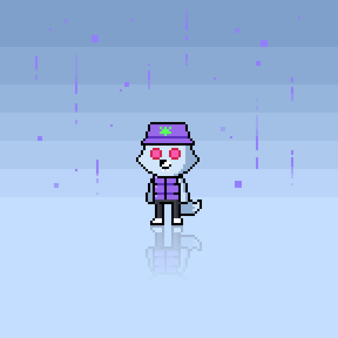 FoxFam #1400 - Pixel