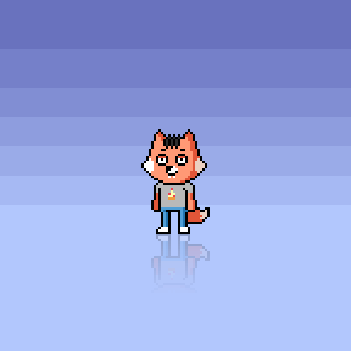 FoxFam #1678 - Pixel
