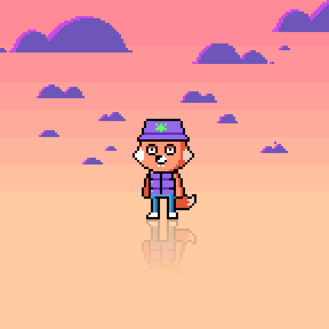 FoxFam #2040 - Pixel