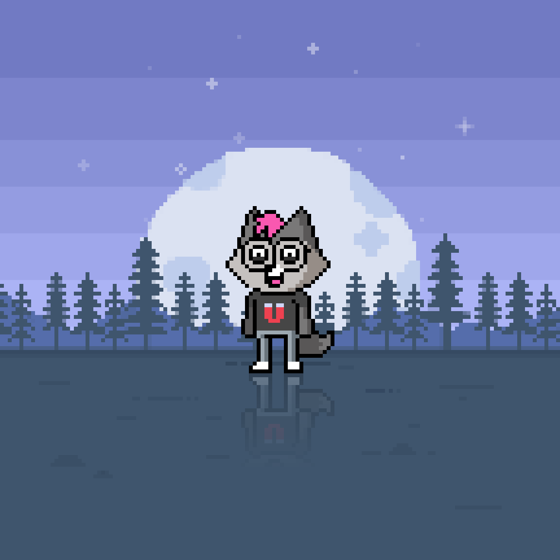 FoxFam #2671 - Pixel