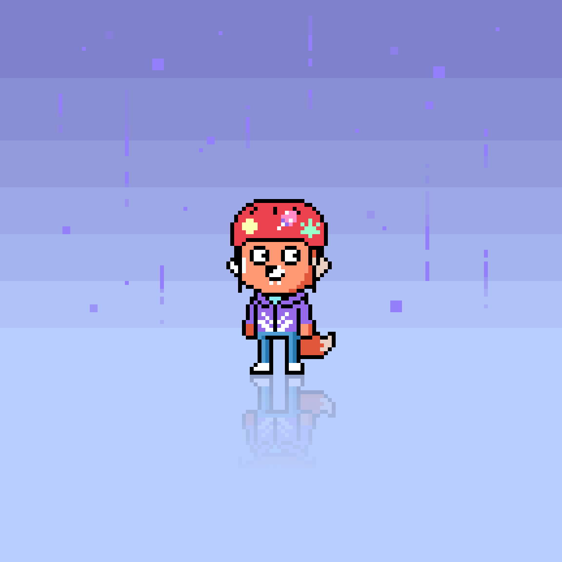 FoxFam #3048 - Pixel