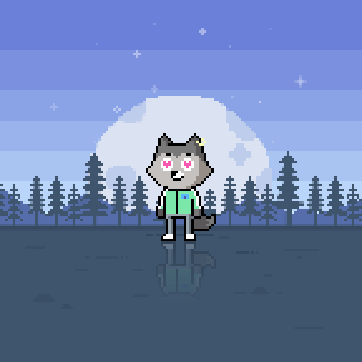 FoxFam #3209 - Pixel