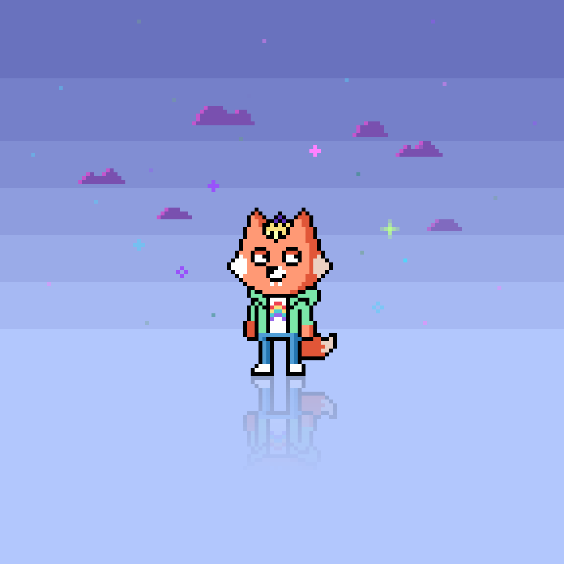 FoxFam #3871 - Pixel