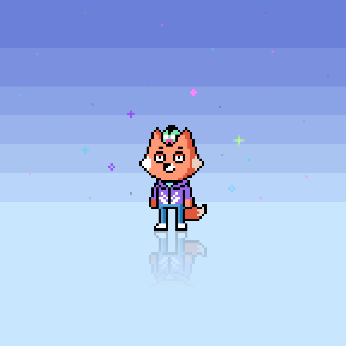 FoxFam #4974 - Pixel