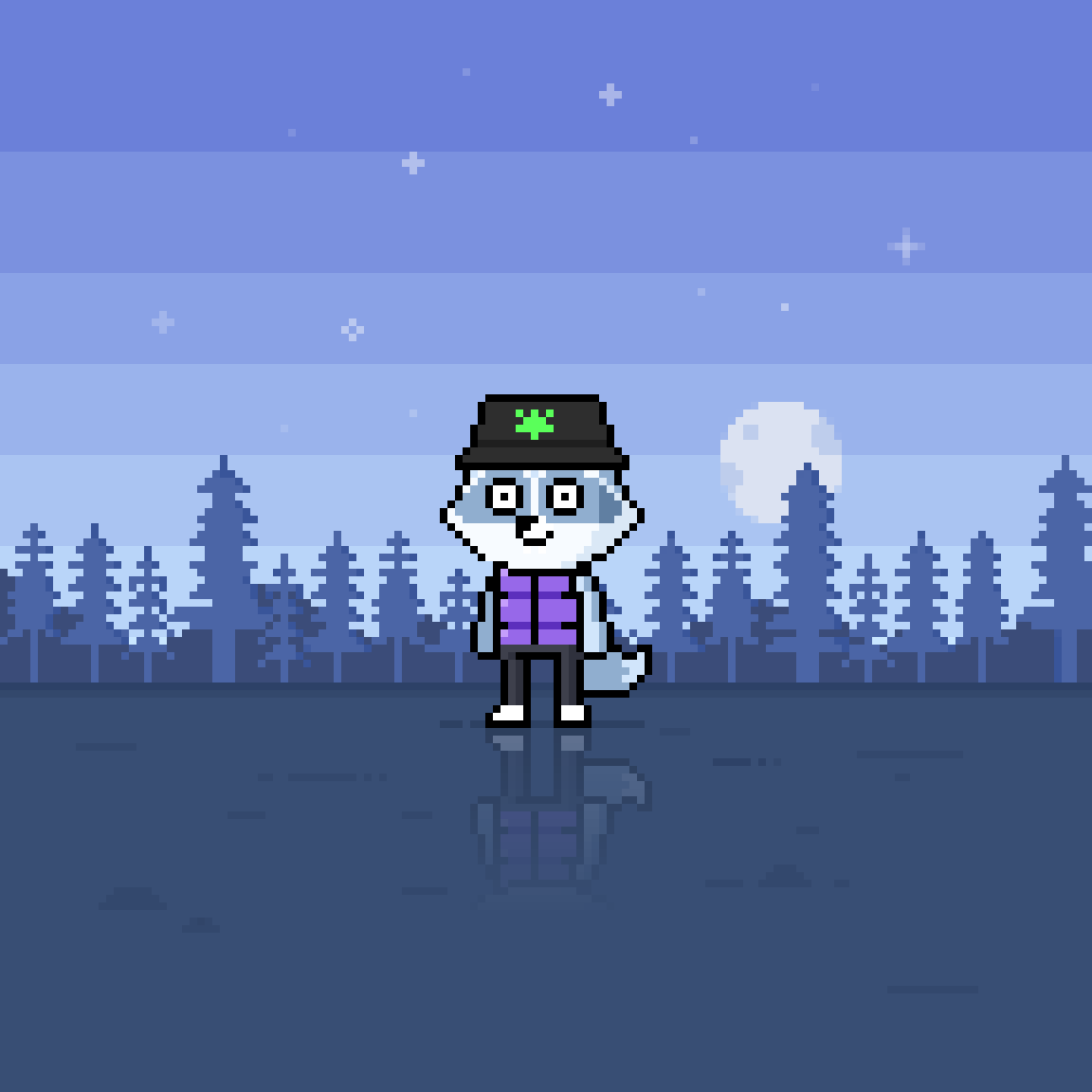 FoxFam #5689 - Pixel