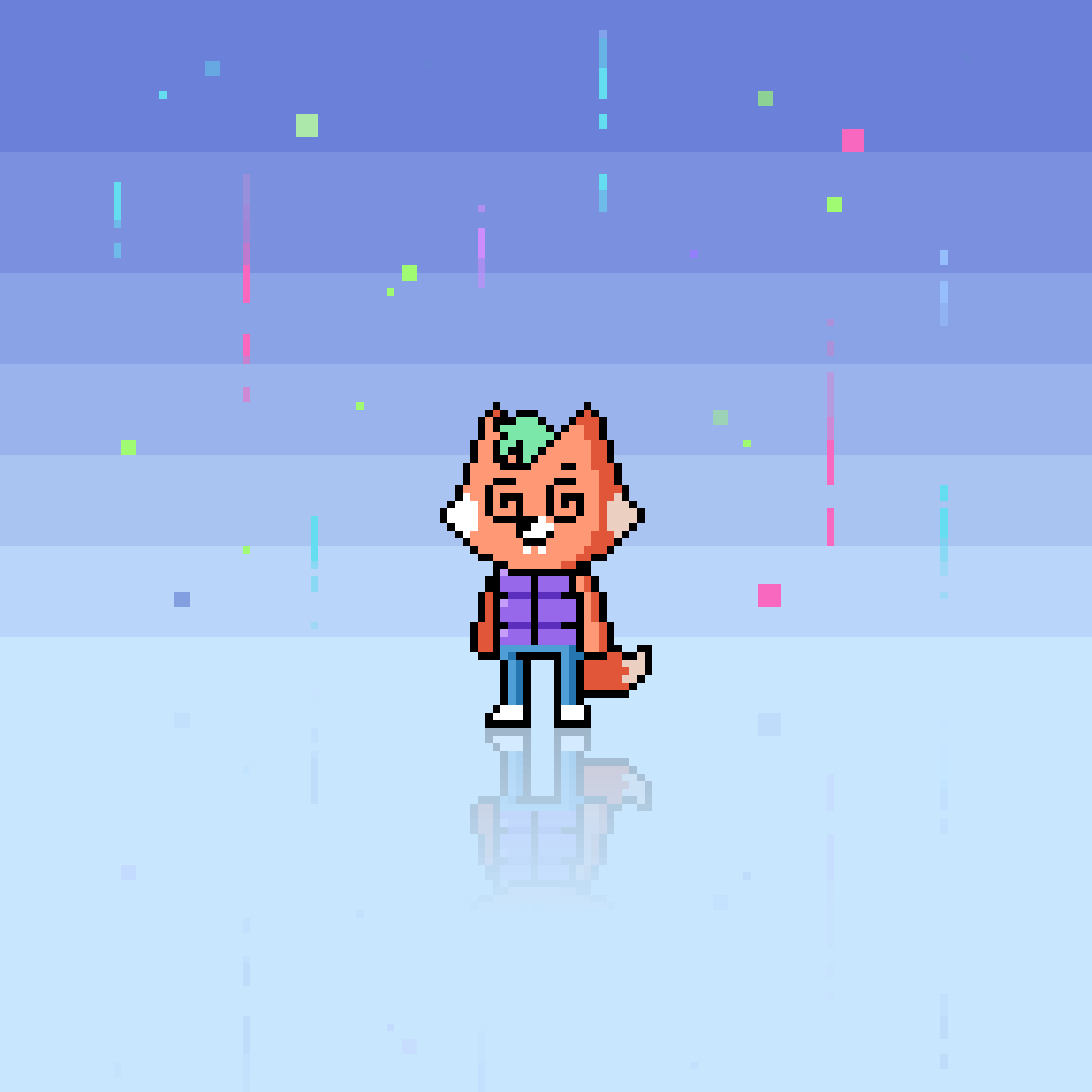 FoxFam #5878 - Pixel