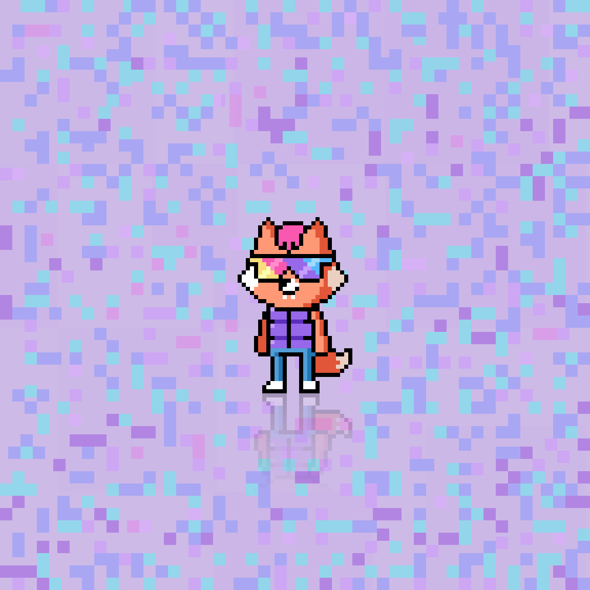 FoxFam #6023 - Pixel