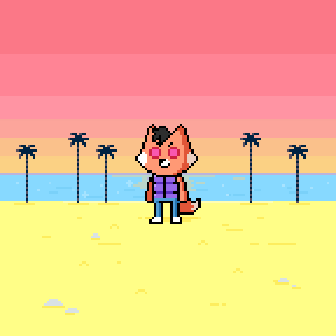 FoxFam #6771 - Pixel