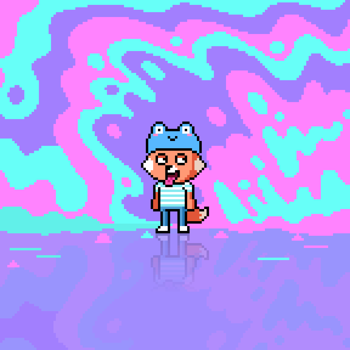 FoxFam #7496 - Pixel