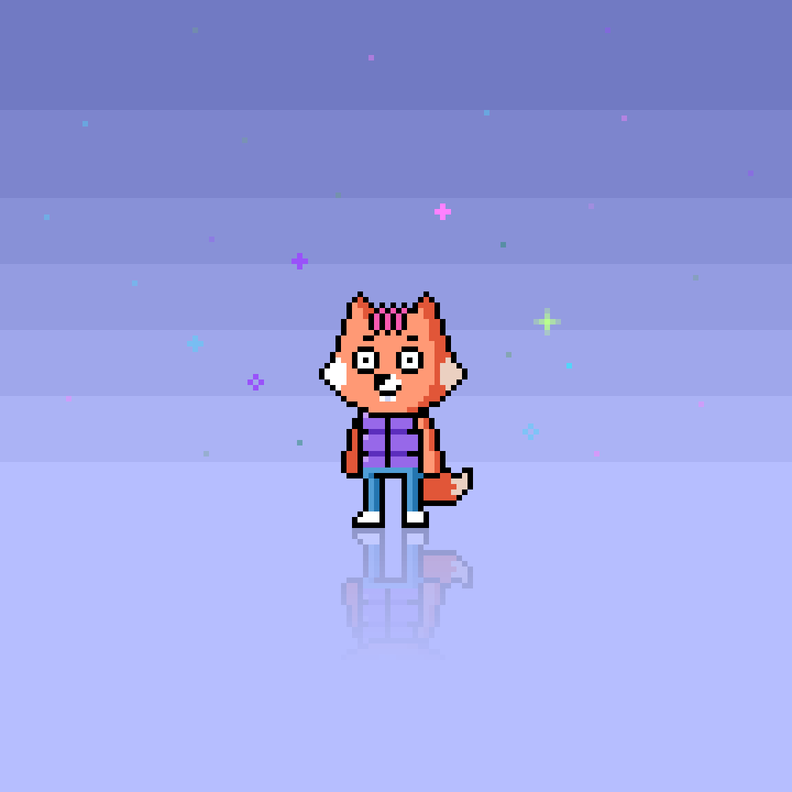 FoxFam #8694 - Pixel